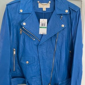 Brand New Michael Kors Leather Jacket